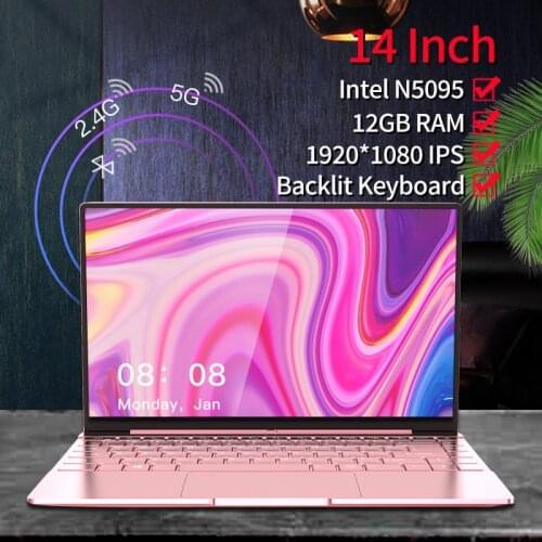 16G i7-6500U SSD Laptop 14 Inch Mini Metal Business Working Portable Netbook Gaming PC Computer New Students Learning Netbook