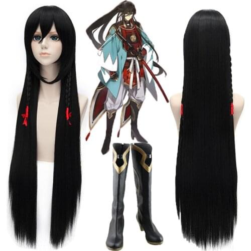 Game Touken Ranbu Online Cosplay Izuminokamikanesada Cosplay shoes wigs Kimono Woolen Man Woman Masquerade custom made shoes NEW