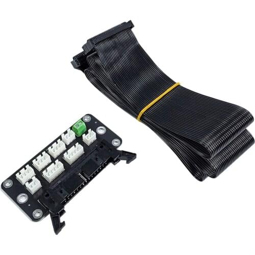 Plate 3D Printer Parts Adapter Board 30Pin Cable Set Connect to X5SA Series XY2 Pro Use for Tronxy Silent Mainboard