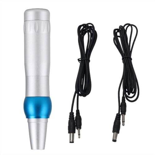 Professional Tattoo 3D Tattoo Machine Pen Cartridge System Rotary Tattoo Machine Pen with RCA Connection Clip Cord Tattoo Handle