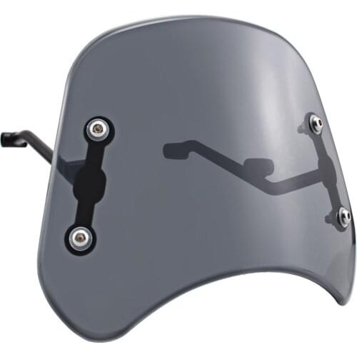 Retro Sport Wind Deflector Windshield For Benelli Leoncino 250 500 Trail Motorcycles Accessories Instrument Visor Protector