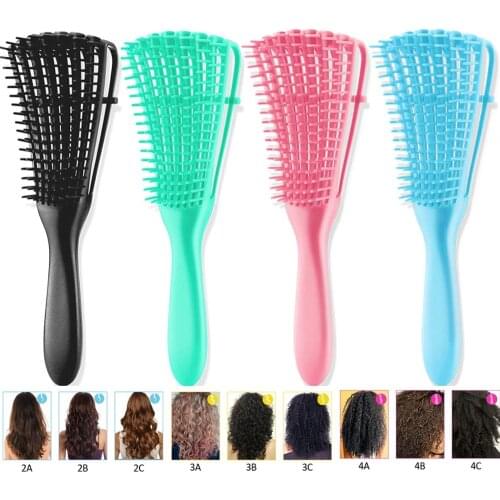 YBLNTEK Detangling Hair Brush Scalp Hair oil massage comb Detangling Brush Curly Hair Brush Detangler Hairbrush Women Men Salon