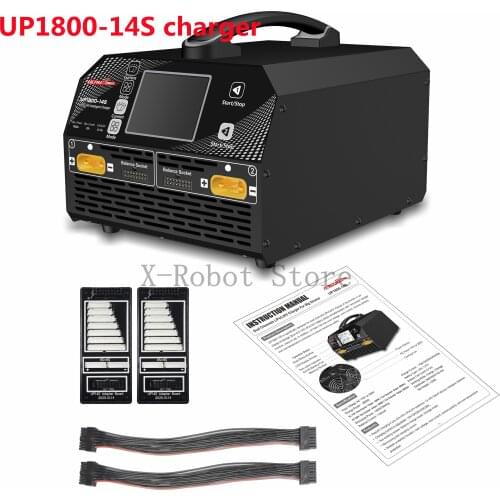 Ultra Power UP1800 Charger 14S 1800W AC 110V-220V 28A 6-14S LiPo/LiHV Battery Agricultural Spray Drone Frame