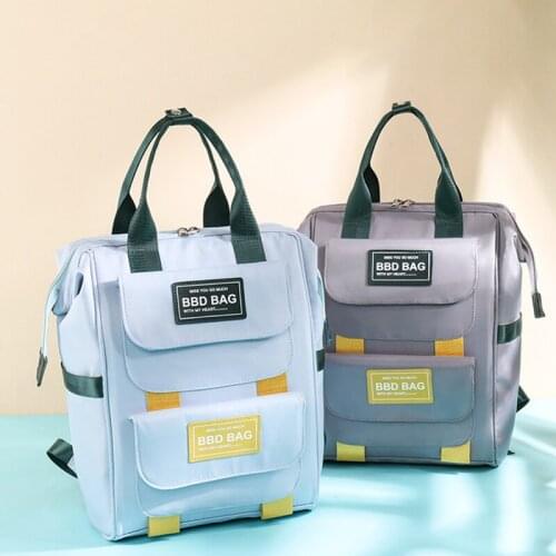 Mummy Large Capacity Nappy Bag Backpack Stroller Bags Mom Tote Baby Multifunction Waterproof Warm Outdoor Travel Diaper Backpack