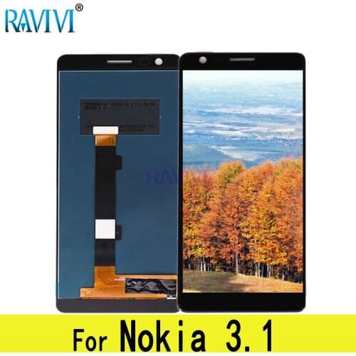 5.2" LCD For Nokia 3.1 LCD Display TA-1049 TA-1057 TA-1063 TA-1070 Touch Screen Digitizer Assembly Replacement For Nokia 3.1