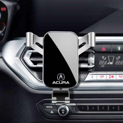 1Pcs Car Phone Holder 360 Rotation Bracket Car vent Stand Accessories For Acura MDX RLX RDX TSX RSX INTEGRA CDX TLX-L NSX ILX
