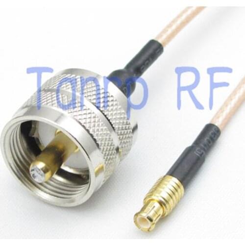 10pcs 6in UHF male PL259 to MCX male plug RF adapter connector 15CM Pigtail coaxial jumper cable RG316 extension cord