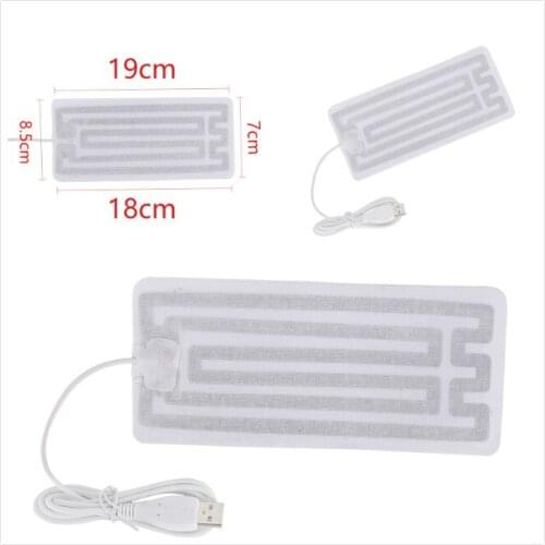 5V USB Heating Element Film Heater Insoles Winter Outdoor Sports Ski Heating Insoles Keep Warm For Men Women Shoes