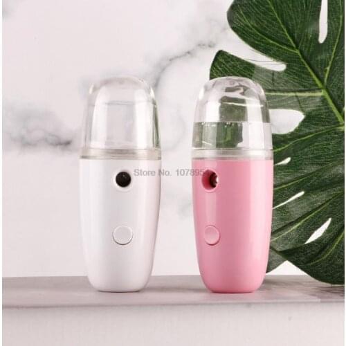 50pcs Facial Face Steamer 30ML Nano Facial Mister Sprayer Water Replenishing Face Moisturizing Atomization Skin Care Machine