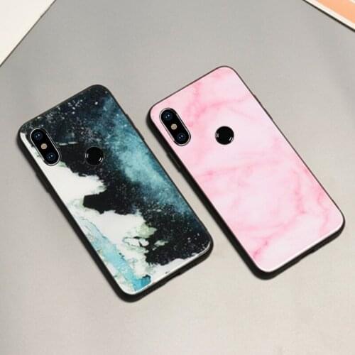 For Xiaomi Mi 9t 9 Pro 8 se cc9 cc9e Case Lovers Marble Hard Tempered glass soft Silicone Cover For Xiaomi Mi cc9e 8 Lite