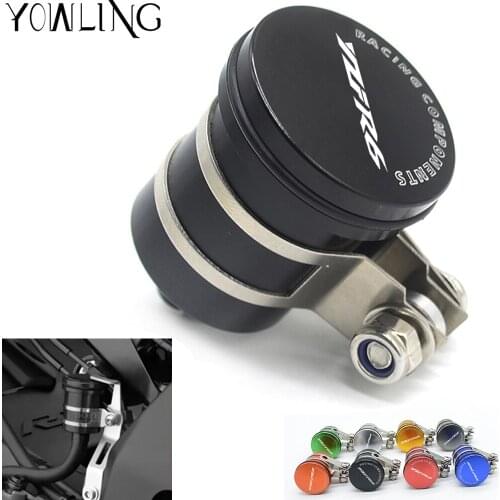 For YAMAHA YZF-R6 YZFR6 YZF R6 R6S Rear Brake Fluid Reservoir Connection Brake Fuel Hose Bracket Tank Oil Fluid Cup Cover