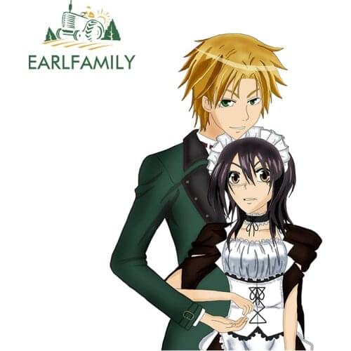 EARLFAMILY 13cm x 8.7cm for Kaichou Wa Maid Sama Car Sticker Camper Decal Scratch-Proof Auto Motorcycle Windshield Car Styling