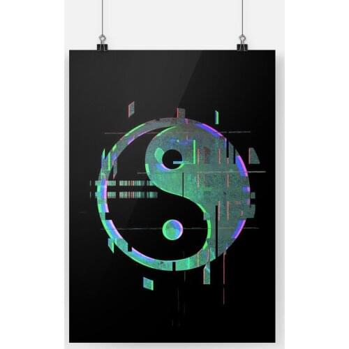 Yin and Yang aesthetics canvas painting decor wall art pictures bedroom study home living room decoration prints poster