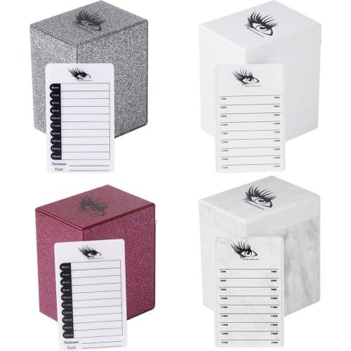 5 Layer Eyelash Extension Storage Box Acrylic Lash Organizer Holder Pallet 4 Colors Eyelash Lashes Holder Grafting Makeup Tool