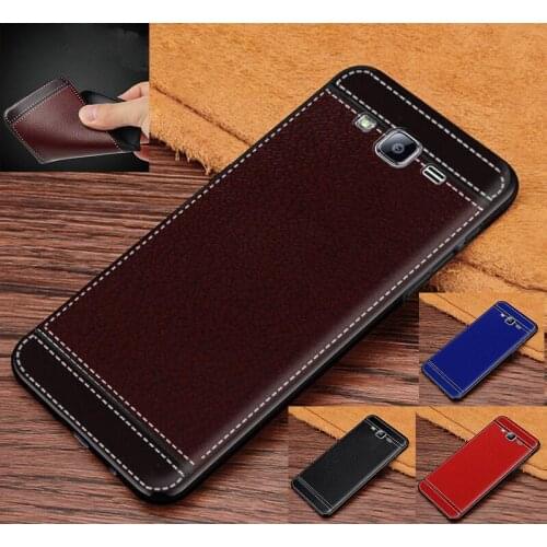 For Galaxy J7 2015 J700 J700F J700H J700M Leather Texture Soft TPU Case For Samsung Galaxy J7 Neo J701F J701M J701MT J701