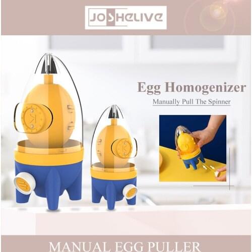 New Egg White Yolk Mixer Manual Household Egg Yolk Albumen For Shaker Without Breaking The Eggs Kitchen Practical Tool