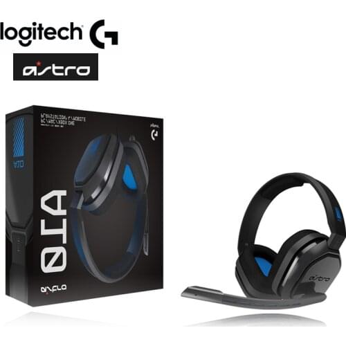 Original Logitech Astro A10 Wired Headset Esports Headphoes with MIC Gaming Earphone for PS4 Xbox/One and PC