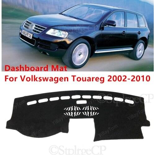 For Volkswagen VW Touareg 2002-2010 7L Anti-Slip Mat Sunshade Dashmat Protect Carpet Dashboard Cover Pad Accessories
