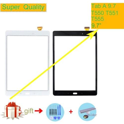 Original For Samsung Galaxy Tab A 9.7 SM-T550 SM-T551 SM-T555 T550 T551 T555 Touch Screen Digitizer Panel Sensor Touchscreen