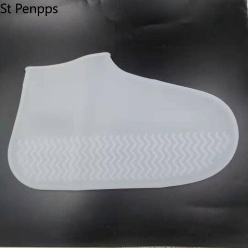 Silicone Waterproof Shoe Cover Reusable Non-slip Rain Boot Unisex Shoes Protectors Boot Outdoor Rainy Days Elastic Overshoes