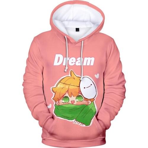 Japanese anime dreamwastaken 3D Harajuku hooded sweatshirt men women fashion pullover tops autumn street couple hoodies