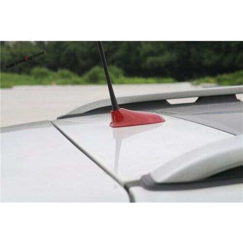 Yimaautotrims Rear Roof Antenna Aerial Base Cover Exterior Kit Trim Fit For Jeep Renegade 2015 2016 2017 2018 2019 2020 ABS