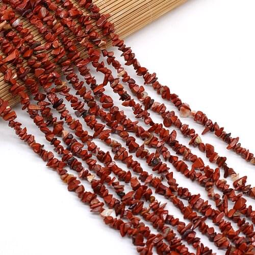 40cm Hot Natural Rainbow Stone Irregular Chips Gravel Loose Beads for Women Bracelet DIY Jewelry Accessories Size 3x5-4x6mm