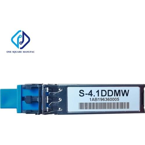 Alcatel-Lucent S-4.1DDWM SDH1662/1660SM 1AB1963600 SFP Single-Mode Duplex LC Fiber Optical Module Transceiver