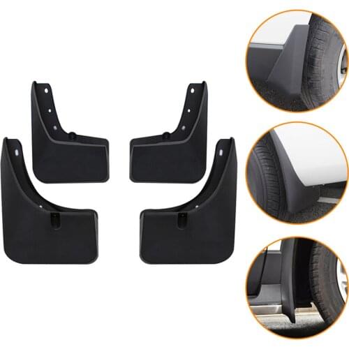 Car Mud Guards For Skoda Rapid 2018 Car Mud Flaps Splash Guards Mudflap Auto Mudguards Fender Flares Auto Accessories 4PCS
