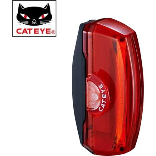 CATEYE Bicycle Taillight Usb-rechargeable LED Bike Tail Tube Rear Light MTB Mountain Road Bike Warning Cycling lamp LD710K