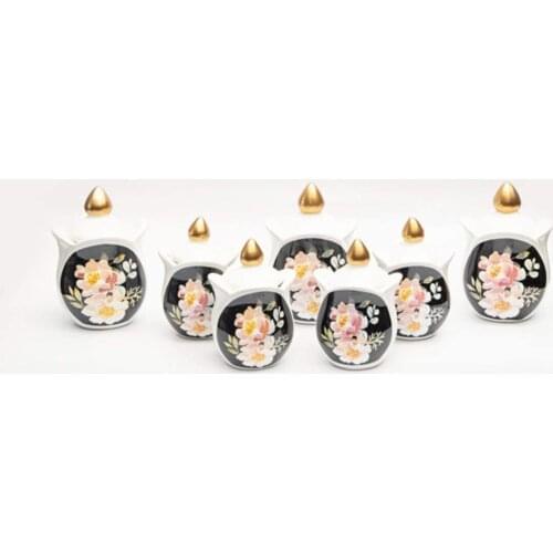 Biev Flowered 7 Pcs Spice Set TRK1445
