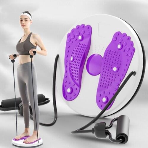 Fitness Waist Twisting Disc Balance Board Fitness Equipment For Home Body Aerobic Rotating Sports Magnetic Massage Plate Disc