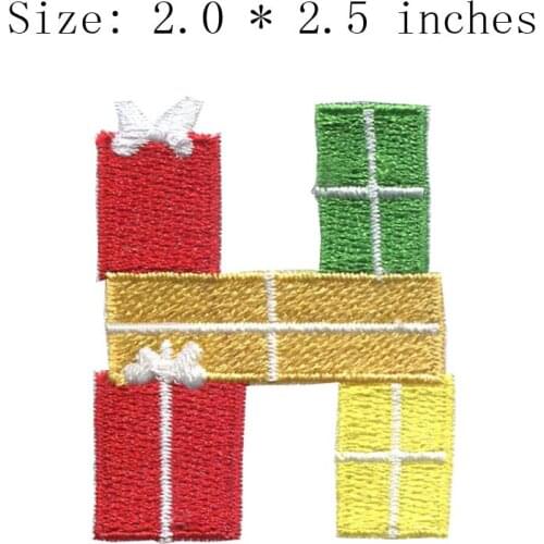 H gifts 2.0"wide DIY embroidery patch for Martial Arts/Hunting and Fishing Patches/Embroidered Emblems