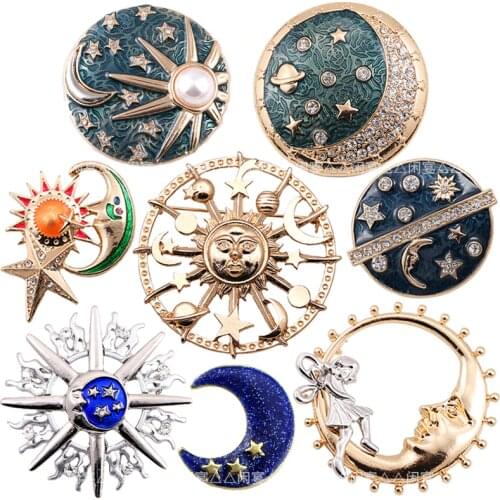 ILYSY Gold Brooches For Clothes