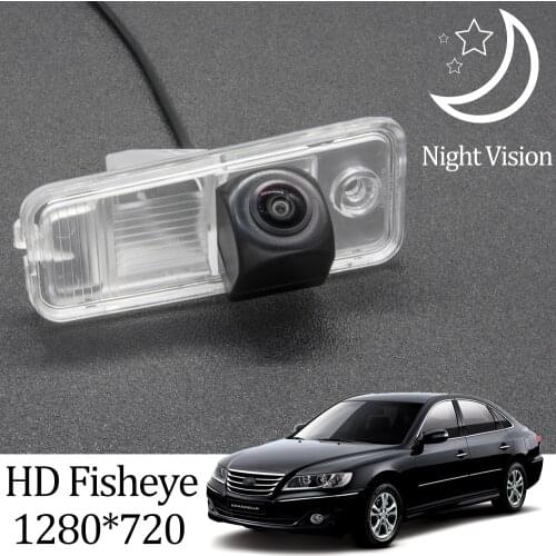 Owtosin HD 1280*720 Fisheye Rear View Camera For Hyundai Grandeur TG 2005 2006 2007 2008 2009 2010 2011 Car Parking Accessories