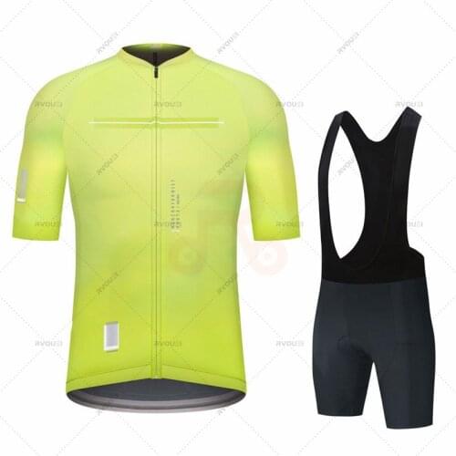 2021 New Summer Cycling Jersey Set Breathable MTB Bicycle Clothing Cycling Mountain Bike Spain Maillot Ropa Ciclismo