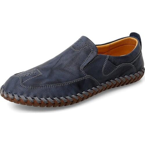 Fashion for Men Walking Shoes Slip on Wedding Party Shoes Round Toe Business Dress Shoes Men Loafer Leather Sneakers Men