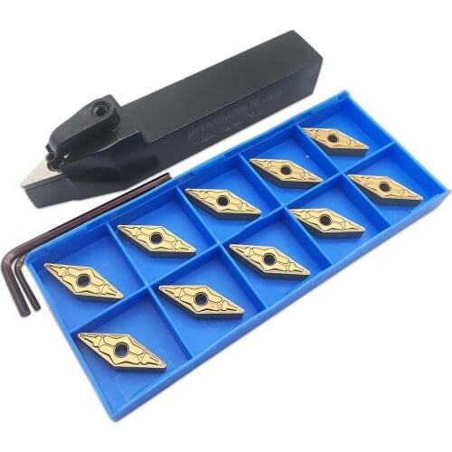External turning tool MVVNN1616K16 MVVNN2020K16 MVVNN2525M16 VNMG160404 VNMG160408 Carbide Insert CNC Latter Cutter Tools