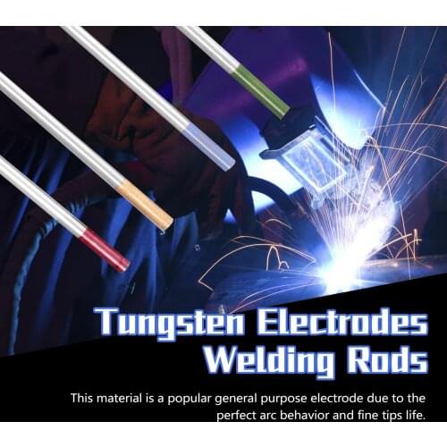 Tungsten Electrodes Welding Rods 1.6*150/2.4*150 Welding Equipment Parts Weldings Torch Tungsten Pin Welding Electrodes Rods