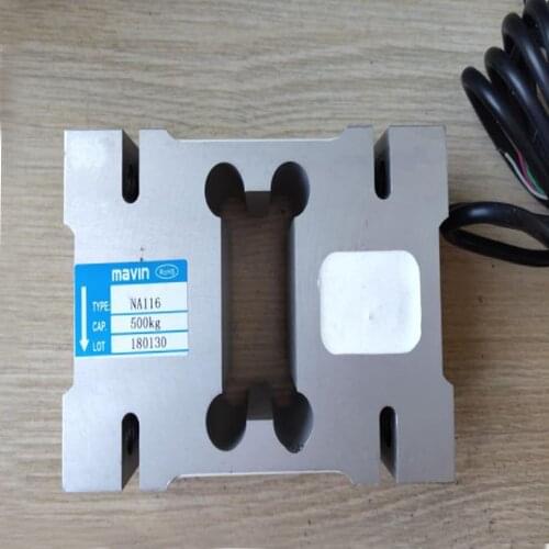 High Precision 2.0mV/V Single Point Load Cell Mavin NA116 250kg 500KG Platform Scale Aluminum Alloy Weighing Sensor
