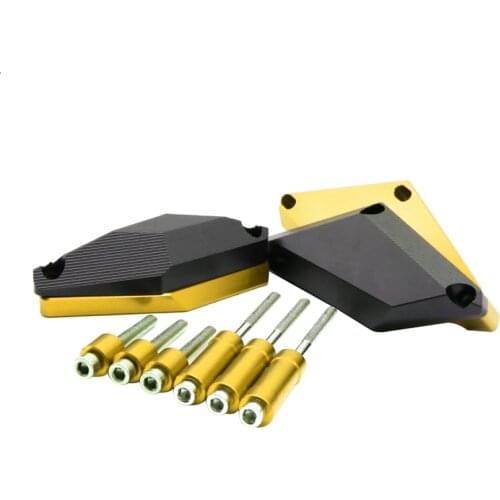 Motorcycle Engine Crash Guard Stator Cover Slider Falling Protector for Yamaha XJ6 FZ6 N/S/S2/Fazer 2010-2017 Gold