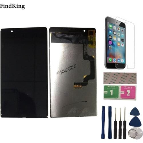LCD Display For Umi Umidigi Crystal LCD Display + Touch Screen Digitizer Kit Screen Sensor Tools Protector Film