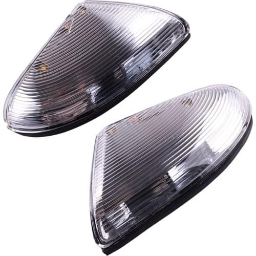 1 Pair Front Left Right Side Rearview Mirror Turn Signal Lamp Light Fit For Dodge Ram 1500 2500 68064949AA 68064948AA 2010-2014