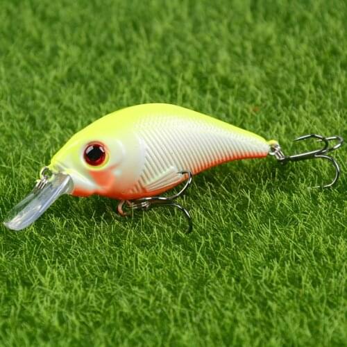 1PCS Fishing Lures 7.5cmcm/11g CrankBait Artificial Lifelike Baits Bass Crank Bait Wobblers Fish Tackle Pesca H067