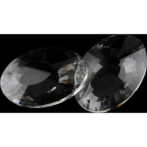 10pcs/lot 76mm Chandelier Crystal Clear Earring shape Part AAA-Top Quality Crystal Pendant Chandelier Crystal