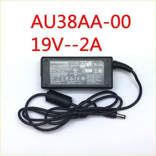AU38AA-00 19V--2A Adapters Accessories Parts For Harman Kardon Music Starring Wireless Bluetooth SpeakerPower 19V 2A Charger