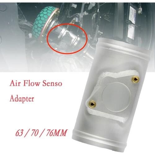 Car Air Flow Sensor Mount Adapter 63/70/76 / 83mm MAF Meter For Subaru SUZUKl