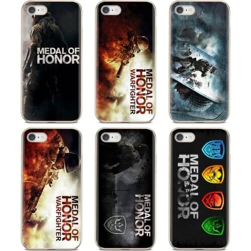 Of-Honor-Logo-shooting-game-Medal For Xiaomi Redmi 2 S2 3 3S 4 4A 5 5A 5 6 6A 7A 9 9T 9C 9A Pro Pocophone F1 Soft Bag Case