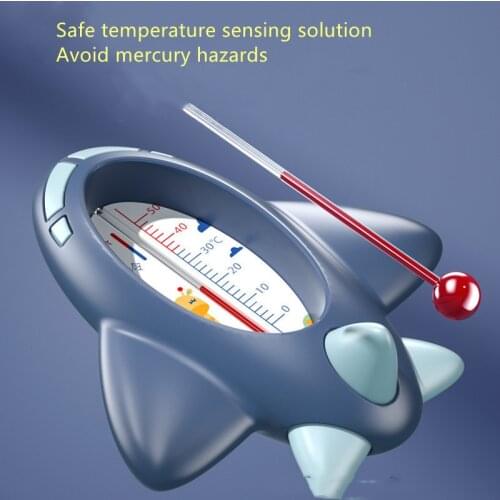 0-50 Celsius Baby Water Thermometer Cartoon High-Quality Sensor Plane Pattern Water Baby Bath Thermometer Toys For Newborn