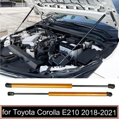 For Toyota Corolla E210 2018-2021 Front Hood Bonnet Modify Gas Struts Lift Support Gas Springs Damper
